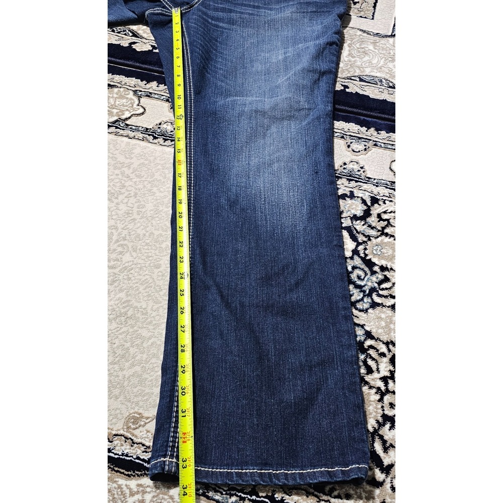 Ariat Real Mid Rise Straight Stretch Fit LITA Women's Size 22WR NWT- 10028920 - Picture 11 of 13